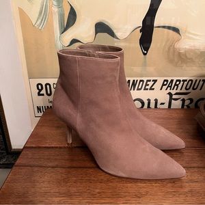 L’AGENCE Aimee Stiletto Booties NWOB